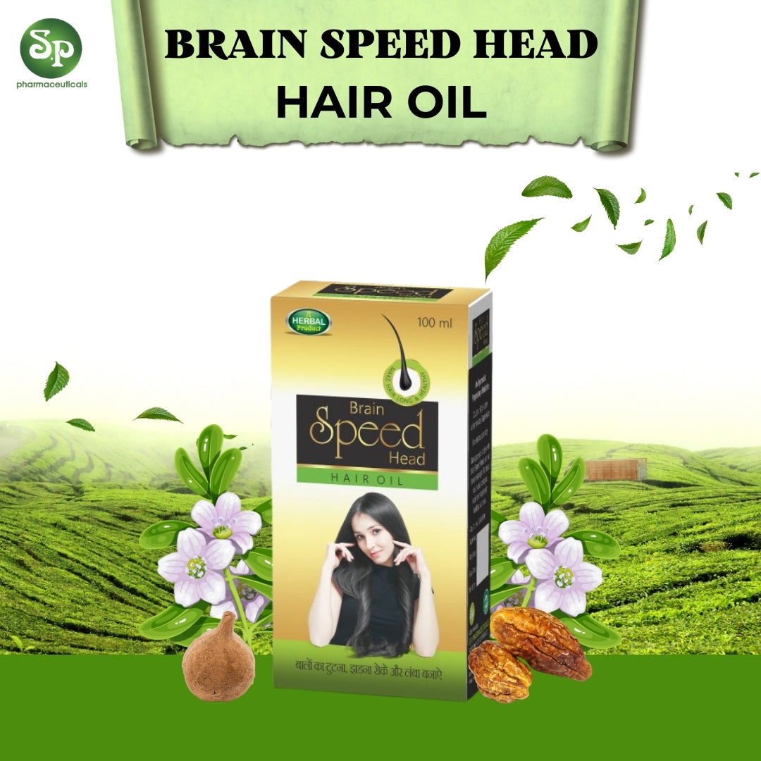 Revitalize Your Hair Naturally with S.P. Brain Speed Hair Oil