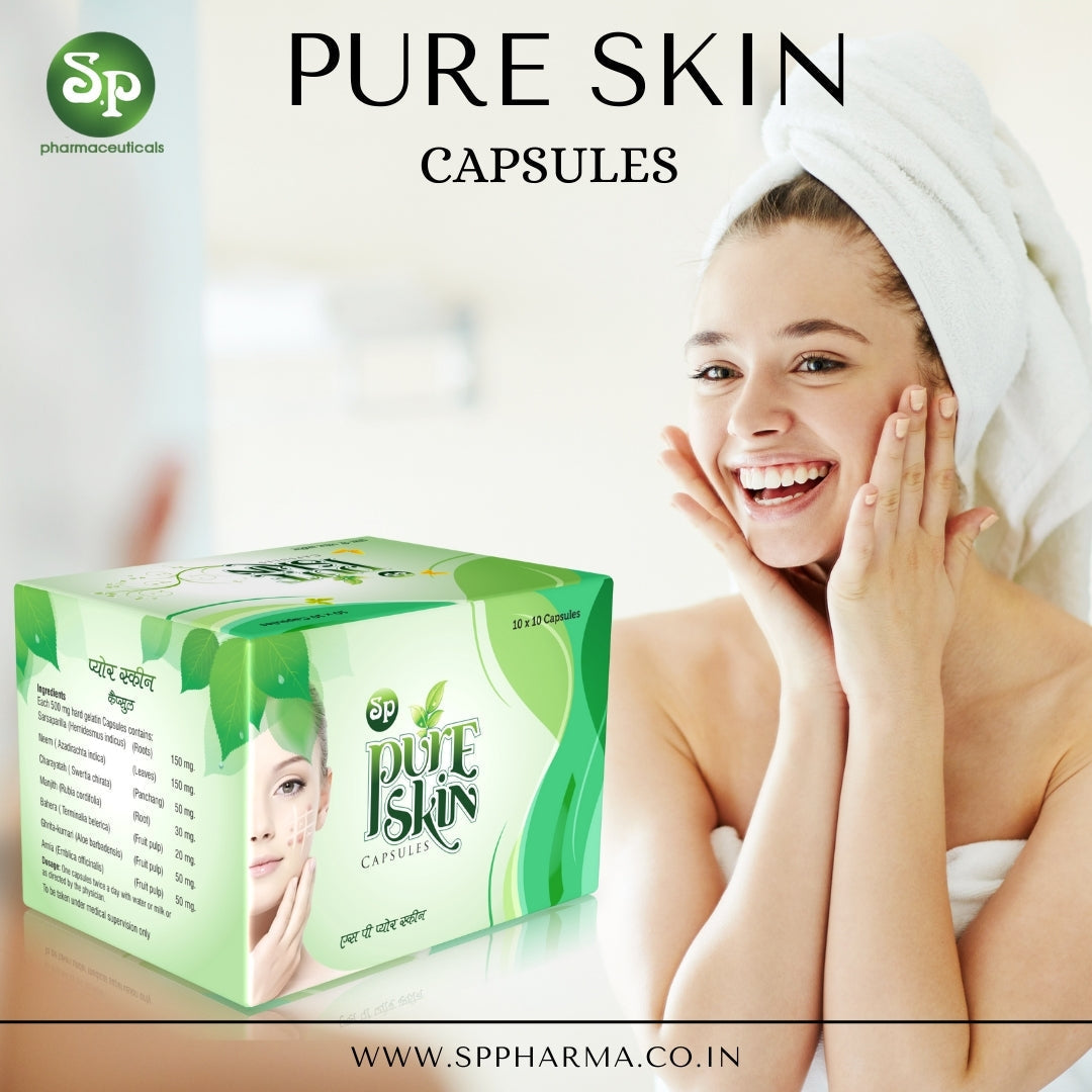 Reveal Radiant Skin with S.P Pure Skin Capsules: Your Daily Dose of Glow