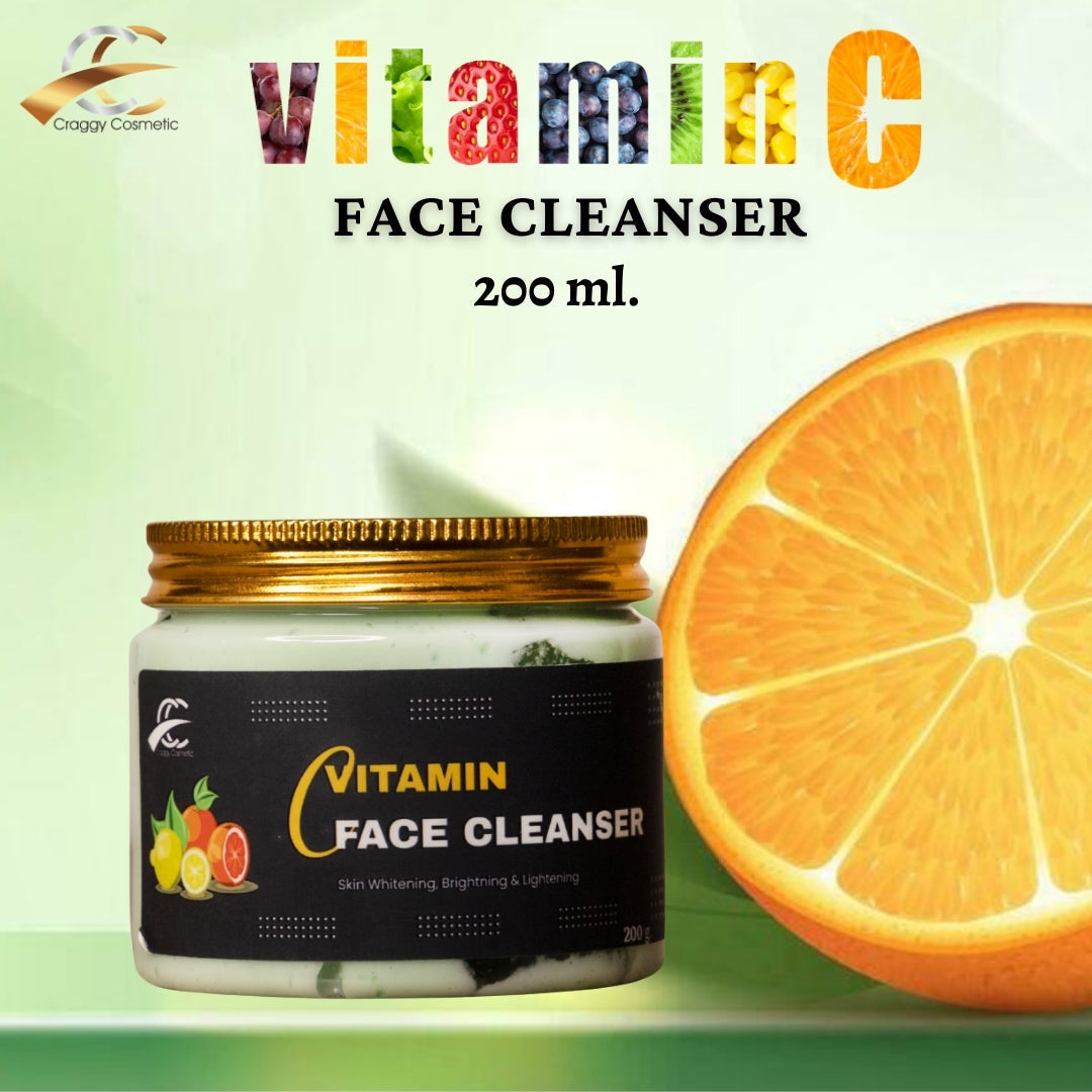 Craggy Vitamin C Cleanser: Start Your Glow with Every Wash