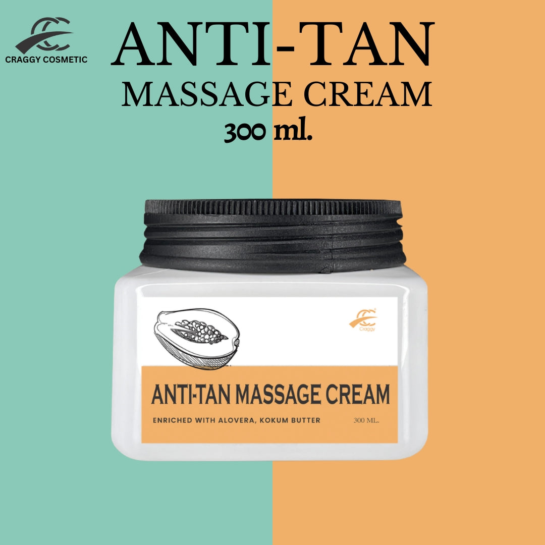 Craggy Anti-Tan Massage Cream – Restore Your Skin’s Natural Glow