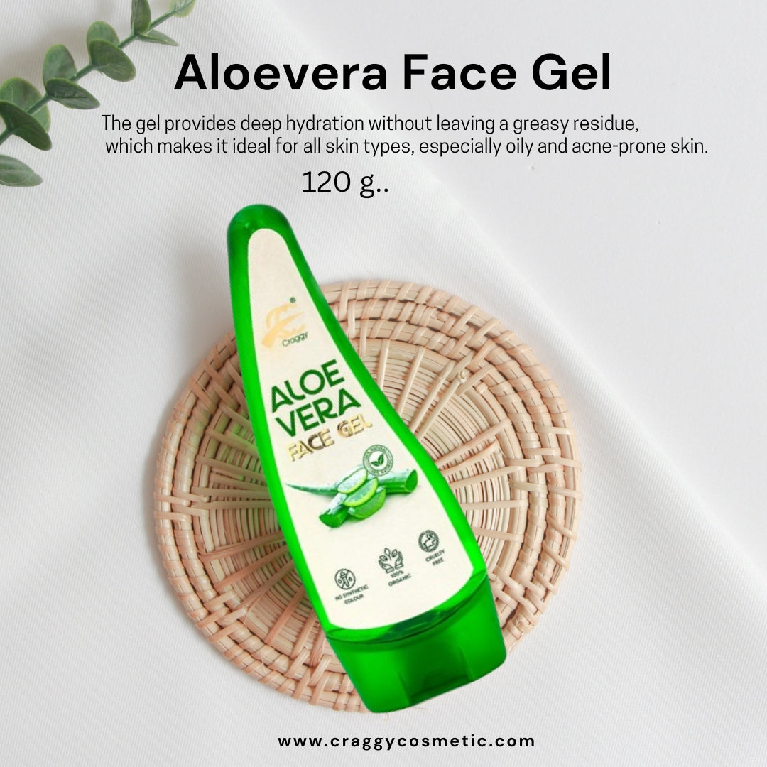 Naturally Beautiful Skin & Hair with Craggy Aloe Vera Gel