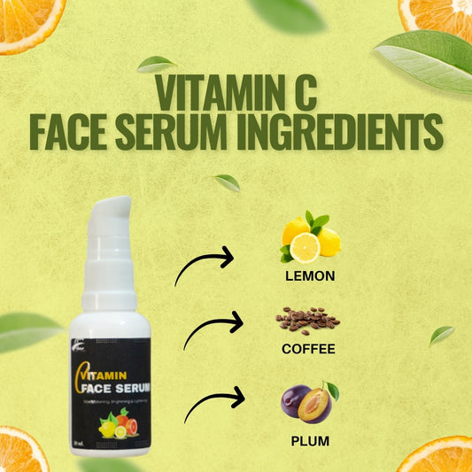 RadiantGlow Vitamin C Brightening Face Serum