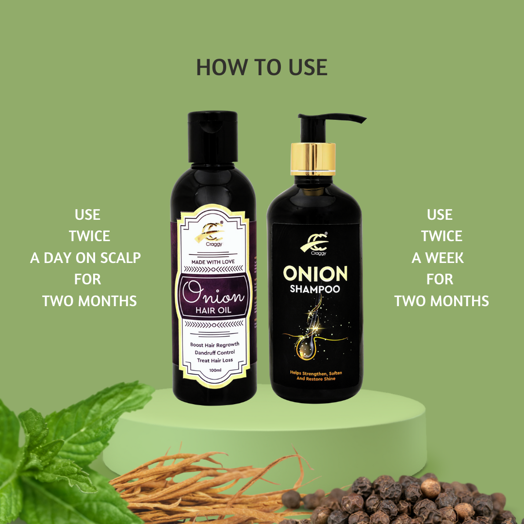 Onion Hair Shampoo (300 ML ) And Hair Oil (100 ML ) Combo OLD MRP 839, NEW MRP 746.54