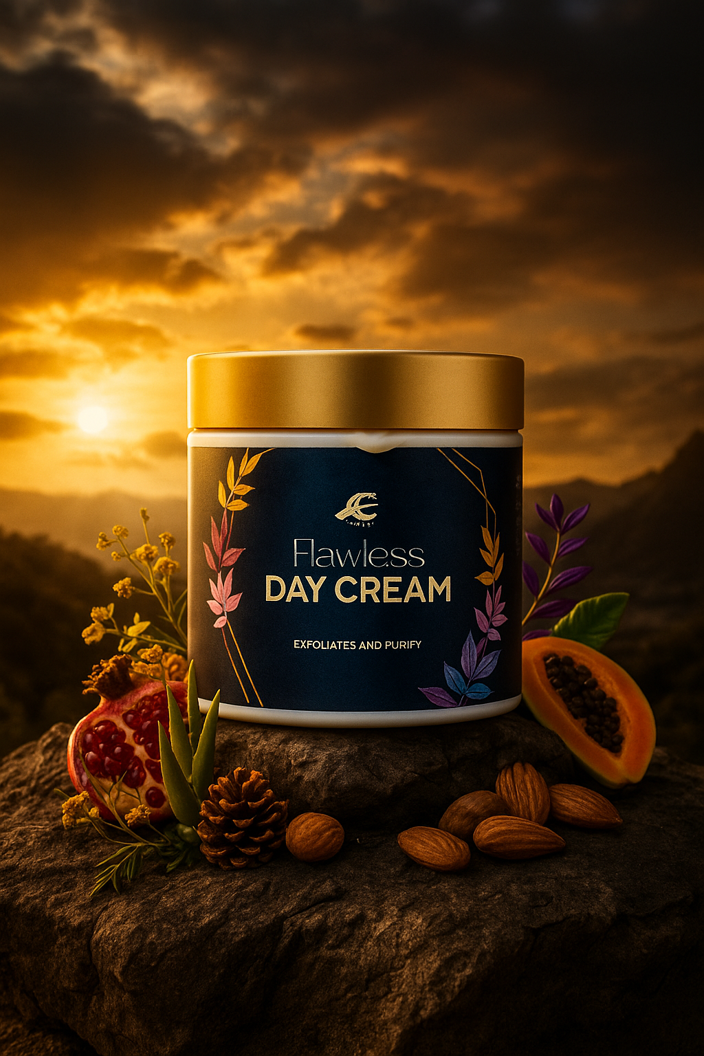 Flawless Day Cream Protects Skin From Harmful UV Rays (75 g.)