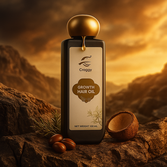 CRAGGY Growth Hair Oil (100ml) OLD MRP 549.00, NEW MRP Rs 489.50