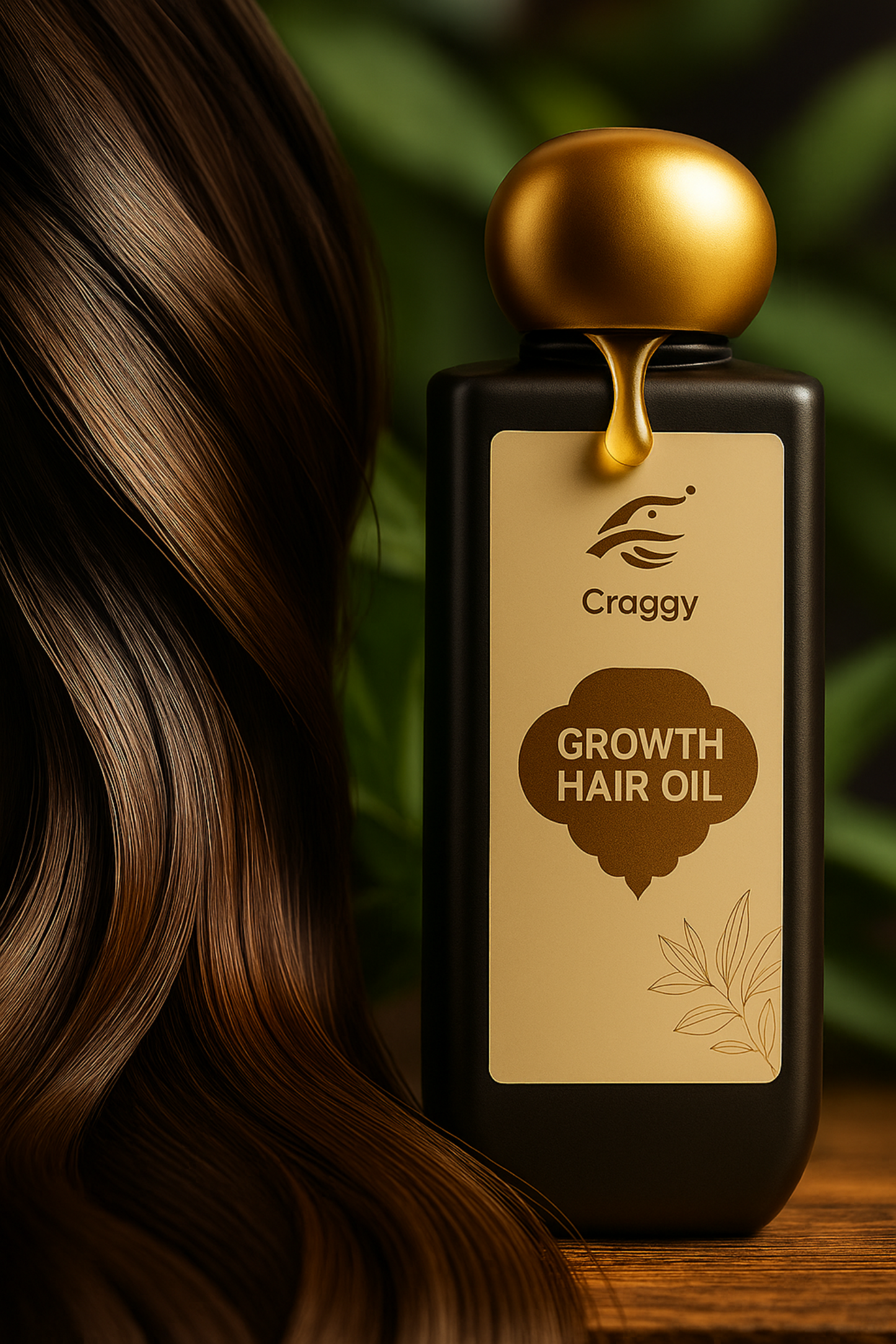 CRAGGY Growth Hair Oil (100ml) OLD MRP 549.00, NEW MRP Rs 489.50