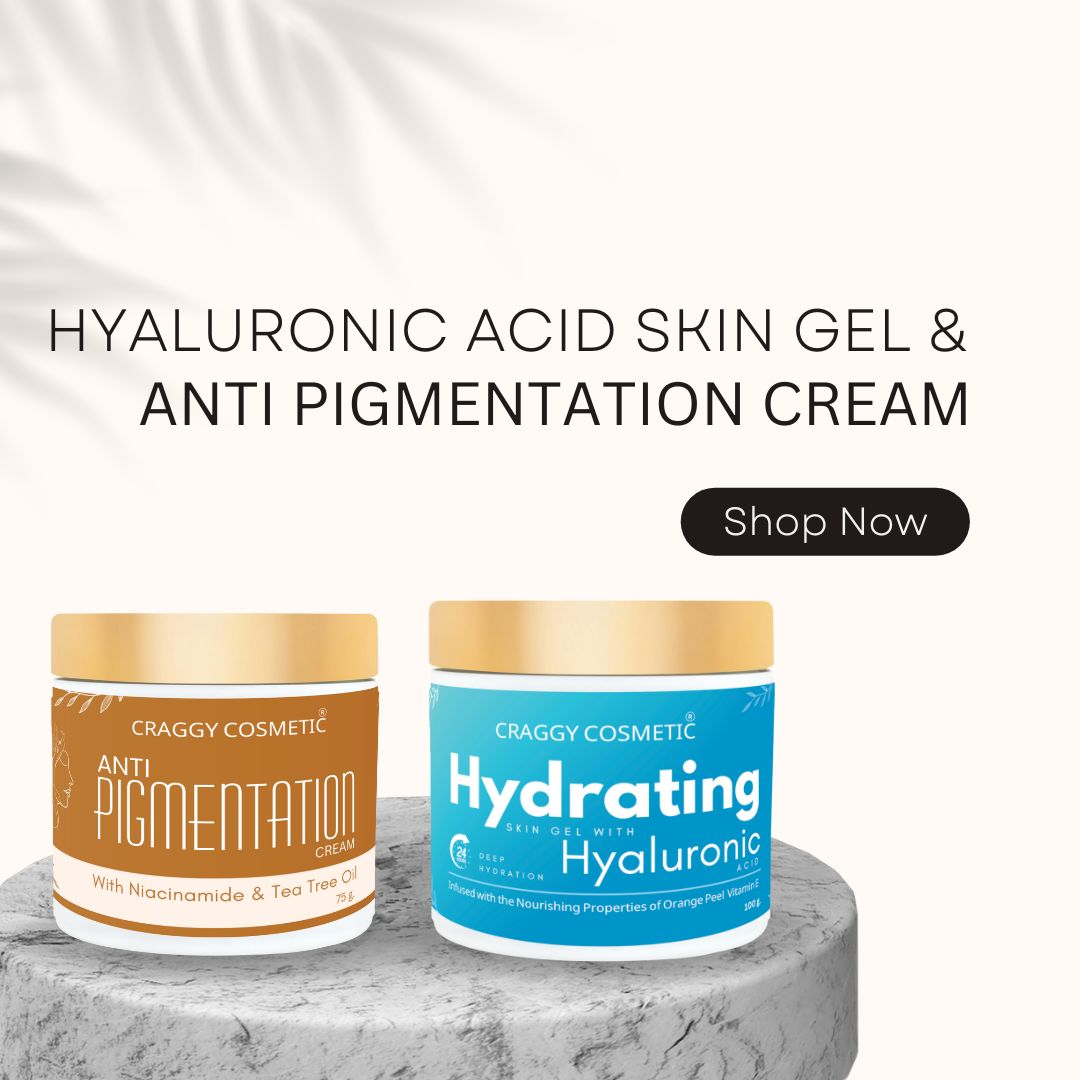 Hydration & Glow Skincare Duo – Hyaluronic Gel & Anti-Pigmentation Cream