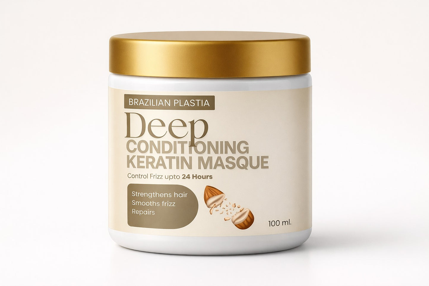 Brazilian Plasia Deep Conditioning Keratin Hair Masque 100 ml