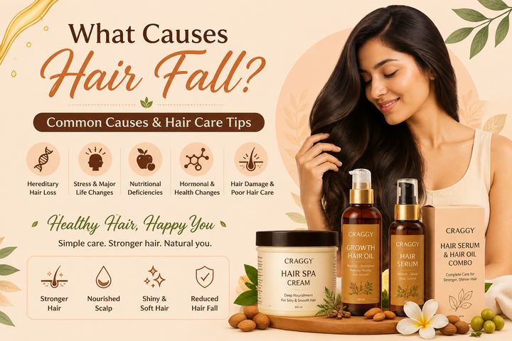 What Causes Hair Fall? Causes, Prevention & Hair Care Tips