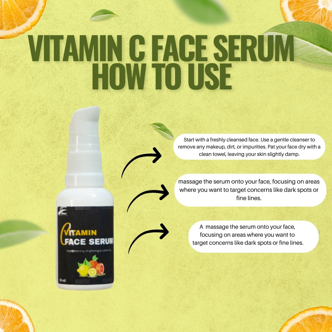 RadiantGlow Vitamin C Brightening Face Serum