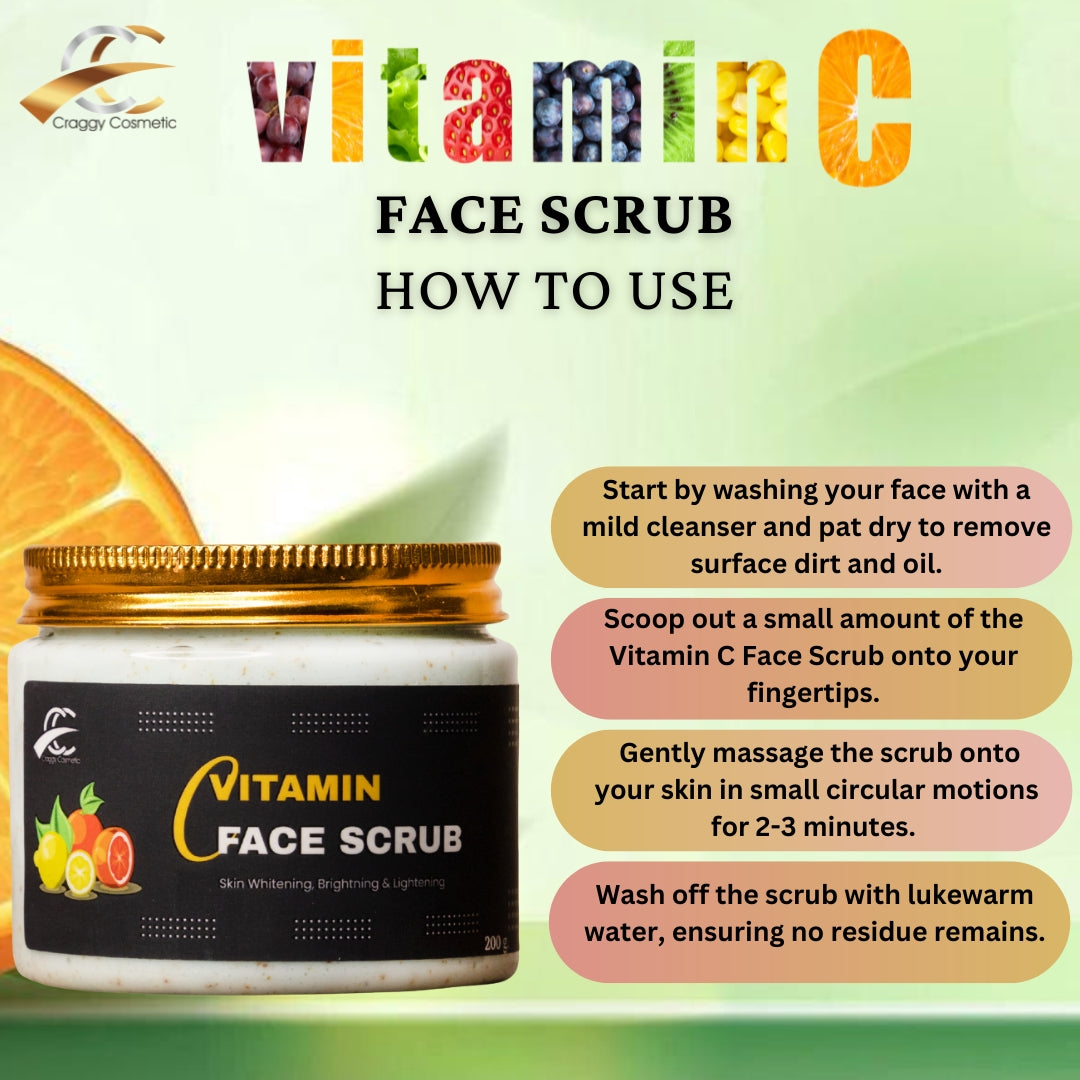 Vitamin C Face Scrub (200 g.)