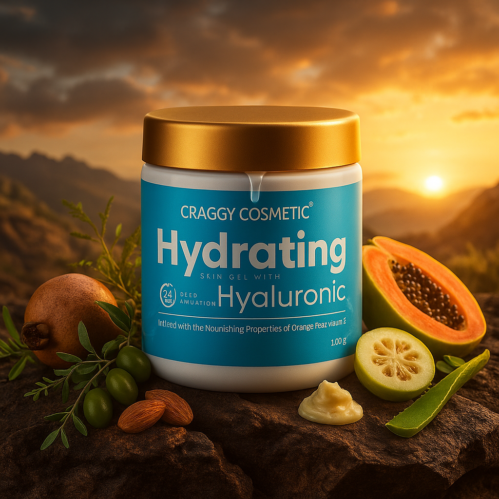 Hyaluronic Moisture Gel with Hyaluronic Acid, Orange Peel & Vitamin E