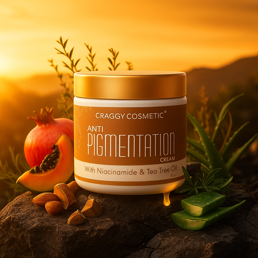 Anti-Pigmentation Cream with Niacinamide & Tea Tree Oil – Brightening & Even Skin Tone
