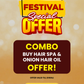 Festival Special: Hair Spa & Onion Oil Combo + FREE Hair Serum)
