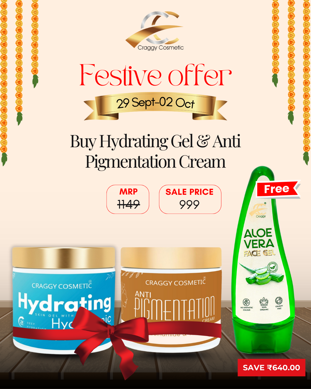 Hydration & Glow Skincare Duo – Hyaluronic Gel & Anti-Pigmentation Cream