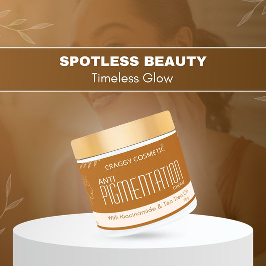 Anti-Pigmentation Cream with Niacinamide & Tea Tree Oil – Brightening & Even Skin Tone