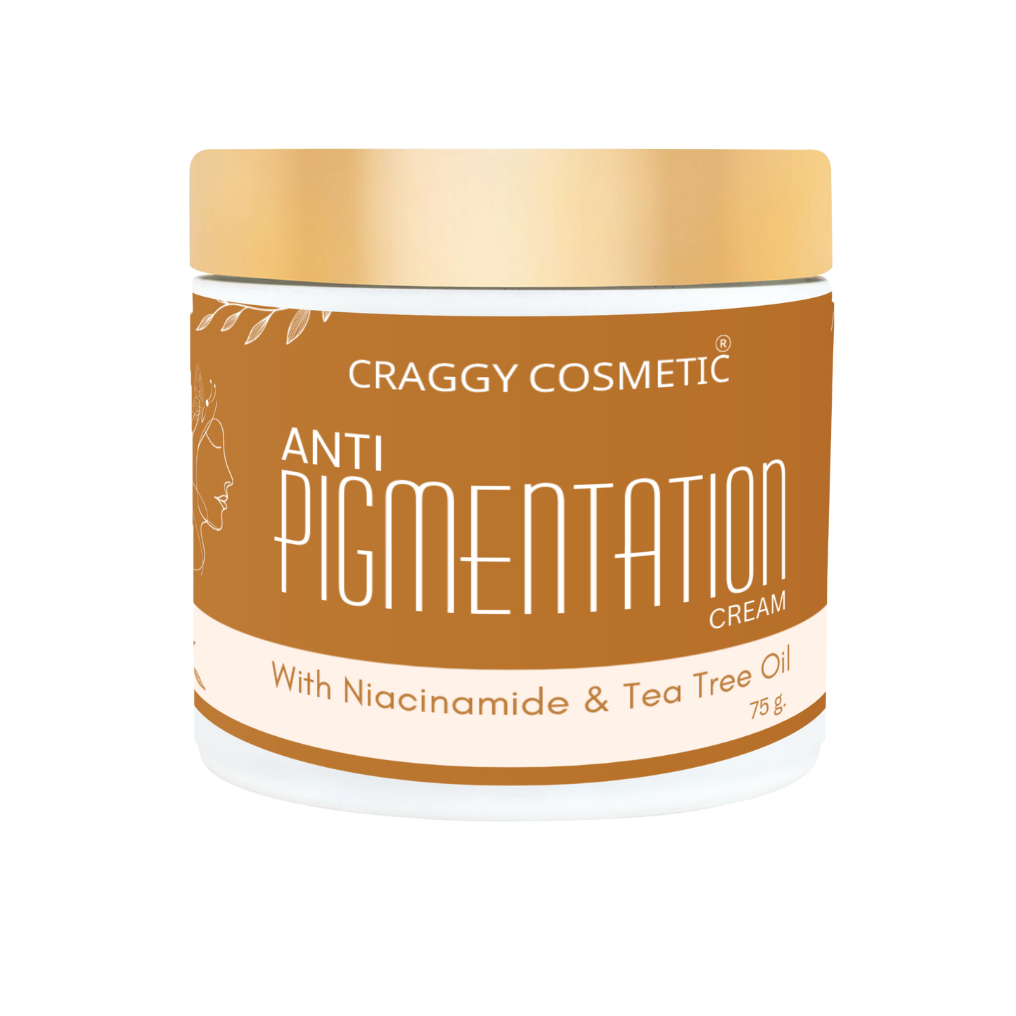 Anti-Pigmentation Cream with Niacinamide & Tea Tree Oil – Brightening & Even Skin Tone