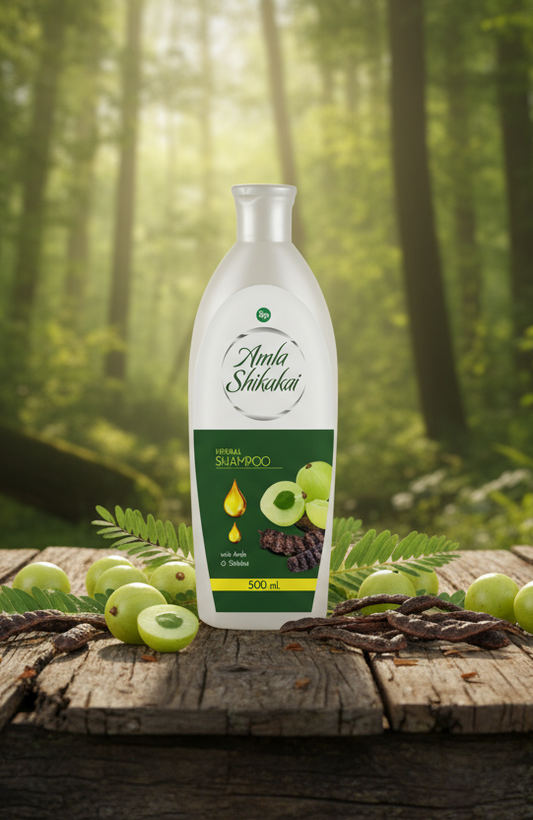 Amla shikakai shampoo (Vitamin B5/Shikakai/Amla)