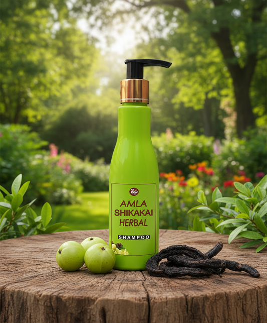 Amla shikakai shampoo (Vitamin B5/Shikakai/Amla)