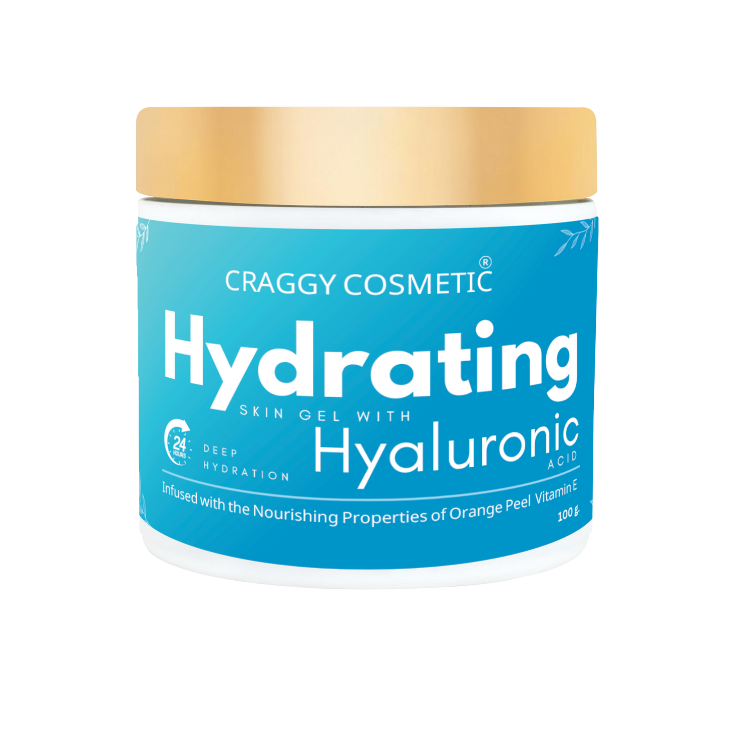 Hyaluronic Moisture Gel with Hyaluronic Acid, Orange Peel & Vitamin E