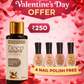 Valentine’s Special Combo – Deep Growth Hair Oil + 4 Free Nail Polishes @ ₹250